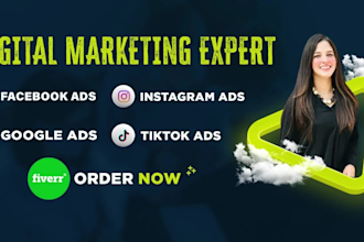 set up facebook, instagram, and tik tok ads