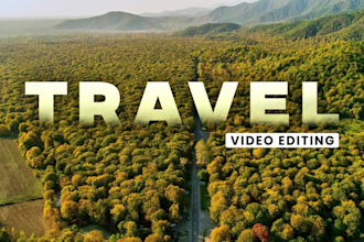 professionally edit cinematic travel videos and vlogs