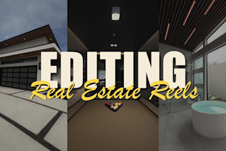 edit luxury real estate reels with vfx