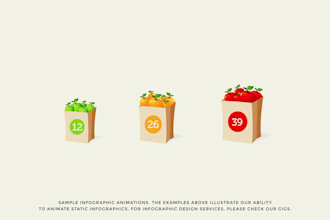 do quick graphic design and animation