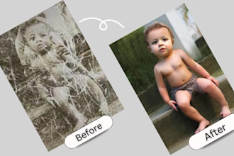 restore and colorize your old damaged photos using ai