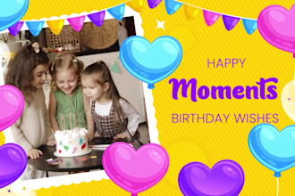 happy birthday wish video and wish video status