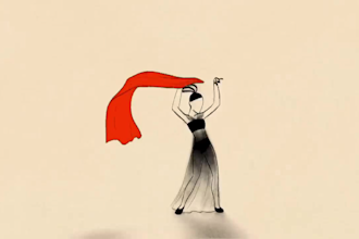 create hand drawn 2d frame by frame line art animation