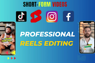 create sizzle reels, promotional reels ,speaker reels in 24 hours