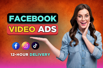 create shopify facebook video ads, dropshipping video ads