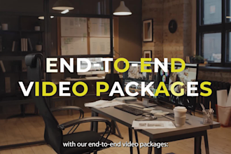 do stunning video ads for facebook, instagram and tiktok