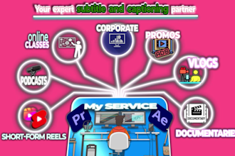 add professional subtitles and captions to your videos