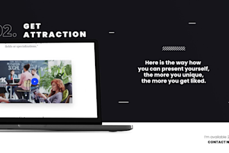 do amazing website promo for you