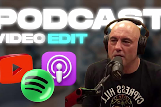 edit professional podcast videos