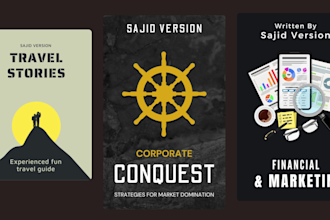 expertly design paperback, KDP, ebook or book cover using canva pro in 30 mins