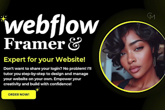 design webflow website design figma to webflow and framer website template