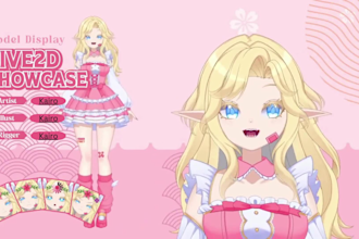 make a vtuber character with rigging