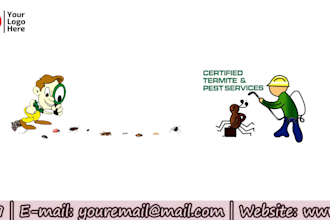 create termites control or pest control explainer video