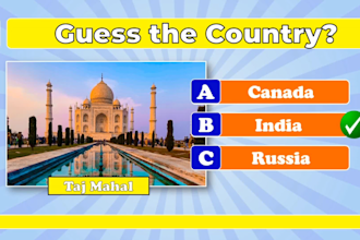 create custom trivia quiz video on any topic