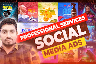 design ad creative images for social network