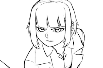 2d traditional 2d hand drawn line art animation 2d line art pencil sketch anime