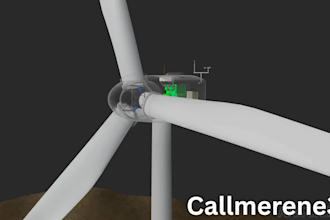create a 3d solar energy and technical explainer video, renewable energy