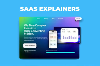 design stunning saas animation and saas animation explainer videos that convert