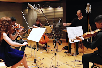 record a professional string orchestra