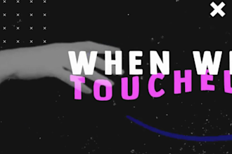 custom high quality 4k animated lyric video, gospel lyric video for your song