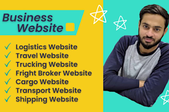 do logistics travel trucking cargo transport website