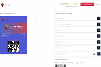 built an apple wallet and google wallet loyalty point application