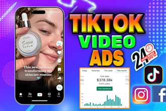 create dropshipping video ads tik tok video ads with hook