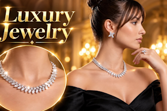 create luxury ai jewelry video ads and cinematic watch commercials