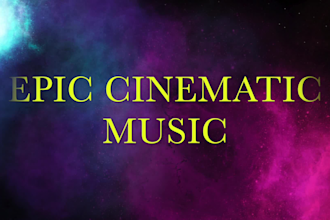 create epic cinematic music for your projects