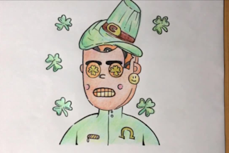 draw nft fan art hand drawn promotional video, tiktok