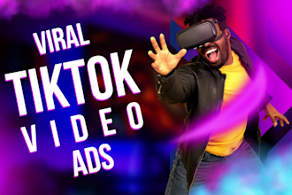 create tik tok video ads, dropshipping facebook  video ads