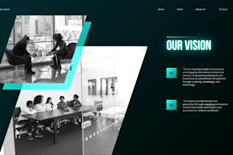 design business master slides and sales presentation