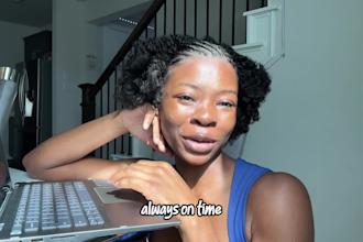 create a selfie style natural ugc video