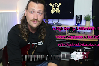 record a perfect guitar solo for you