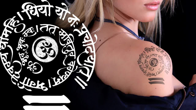 Angel Tattoo Design Studio Gayatri Mantra Tattoo Designs and Meanings