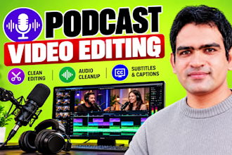 do youtube podcast video editing