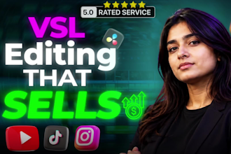 be your vsl video editor for sales videos that drive results
