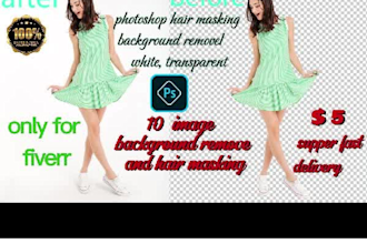 photoshop hair masking background removal layer mask edite photo