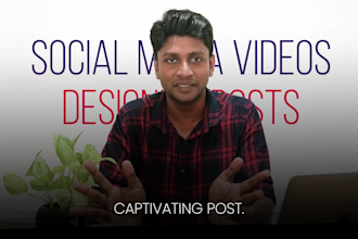 create short videos to enhance your social media presence
