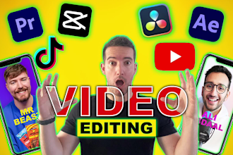 edit your video for tiktok, youtube, facebook and instagram