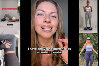create ugc videos for your fitness, activewear, or supplement brand