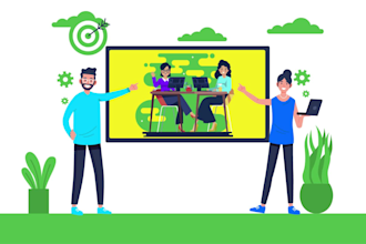 create a professional 2d animated explainer video in 24hr
