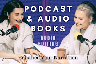 enhance your podcast and audio book professionally