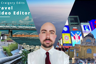 edit travel videos and vlogs