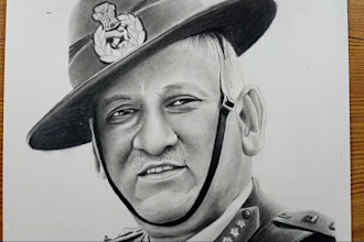 draw realistic portrait pencil sketch by hand at low cost