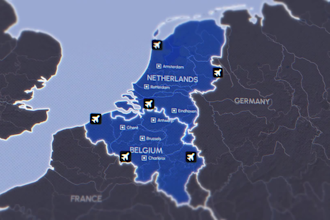 make map animation with route