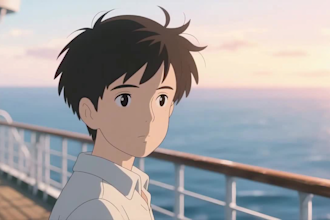 2d animated music video, 2d anime animation, 2d cartoon animation, lyric video