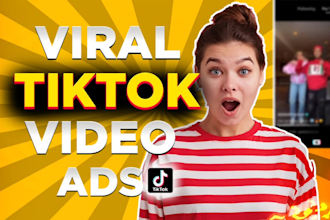 create viral tik tok video ads, dropshipping facebook ads creatives