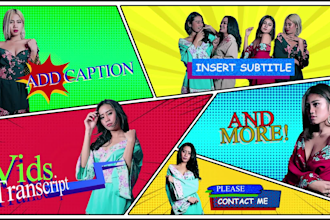 add professional indonesian subtitles, captions, and srt files