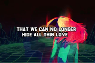 make animated trippy psychedelic visuals lyric music videos